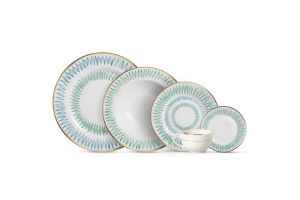 CONJUNTO DE 6 PRATOS RASOS MIAMI 